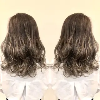 ロング カラー Hair make VERDA所属・宮下 耕平のヘアスタイル