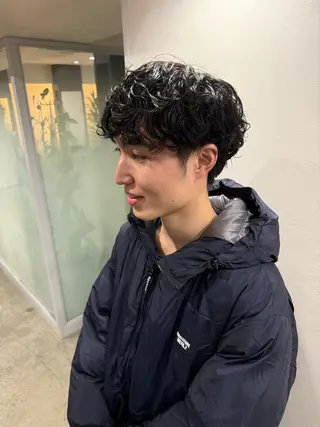 パーマ メンズ カ ズ サ ✴︎のヘアスタイル