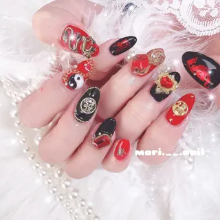 ネイル 🎀 Mayu 🎀痛ネイルのネイルデザイン