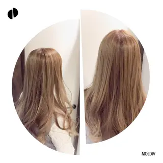 ロング カラー ✨縮毛矯正✨髪質改善 ナカシマ ユミのヘアスタイル