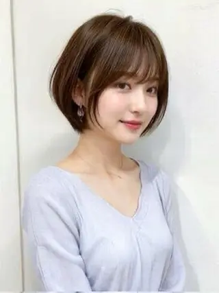 ショート GIEN Smart Salon by milbon 西宮ガーデンズ　プラス所属・吉原 星稀のヘアスタイル