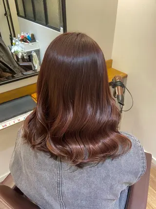 ミディアム 透明感カラー🎀 tasty／makoのヘアスタイル