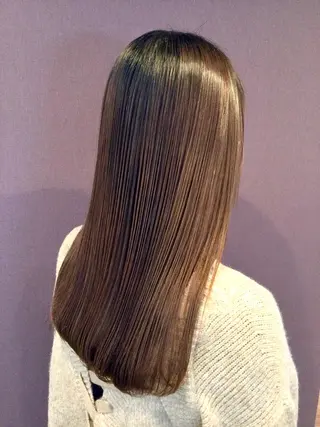 ロング パーマ Annon プライベートサロンのヘアスタイル