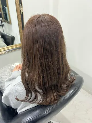 ロング カラー ヘアアレンジ フウト/メンズカット /メンズパーマのヘアスタイル