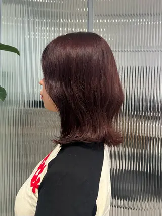 カラー 艶髪/透明感カラー/ 暖色/Runa✨🤍のヘアスタイル