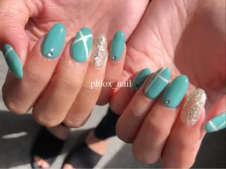 ネイル s/w ＿shokoのネイルデザイン