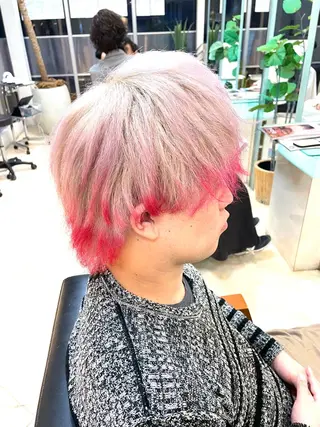 カラー メンズ 丁寧な施術で、 朝が楽になる髪のヘアスタイル