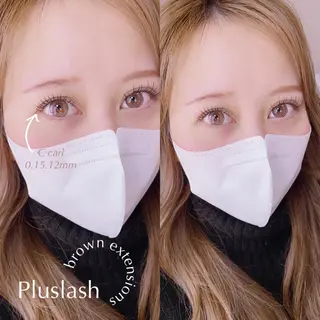 マツエク・マツパ pluslash所属・plus lashのマツエク・マツパデザイン