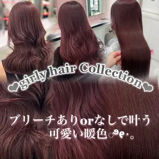 ロング カラー ヘアアレンジ 💗トレンドモテヘア Natsumi 💗のヘアスタイル