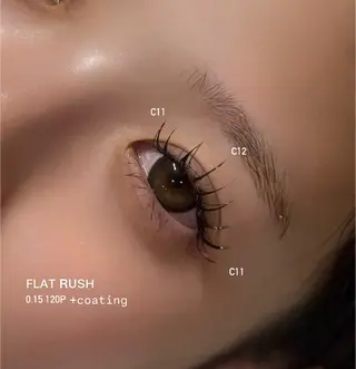 マツエク・マツパ LABEL NATSUKAのマツエク・マツパデザイン