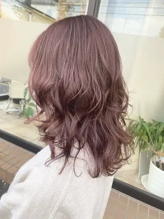 ミディアム 🇰🇷韓国風顔周り NANAMI🇰🇷のヘアスタイル