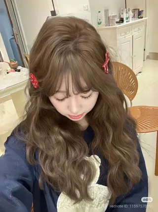 ロング ♡くすみトレンド ♡Rikutoのヘアスタイル