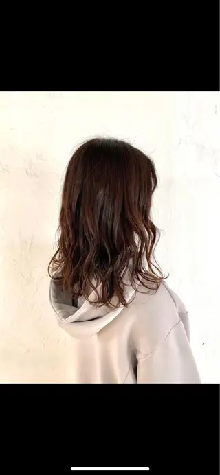 セミロング Aujuaソムリエ 🎨‎♡HARUのヘアスタイル