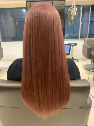 ロング カラー Moana by HEADLIGHT所属・tomoka／ デザインカラー🌺のヘアスタイル