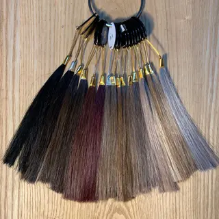 セミロング CS made by SHACHU栄店所属・❤️‍🔥シールエク ＋カラー京❤️‍🔥のヘアスタイル