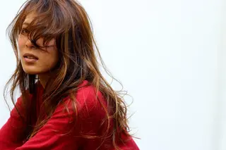 セミロング カラー パーマ ヘアアレンジ 田中  雅樹のヘアスタイル