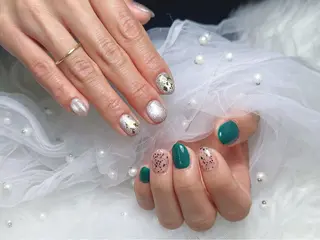 ネイル 【Eclat ｴｸﾗ】nail＆beauty所属・Eclat〔ｴｸﾗ〕 MOEKA𝜗𝜚*のネイルデザイン