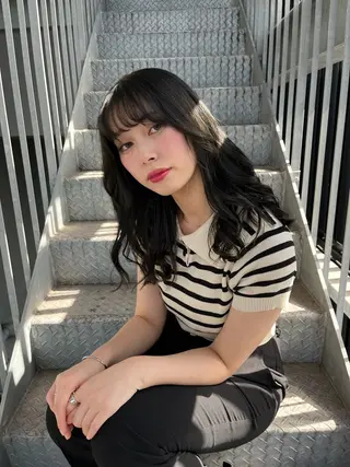 セミロング 🇰🇷祝斗🇰🇷 /韓国ボブ/レイヤーのヘアスタイル