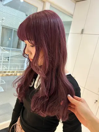 ロング カラー 《暖色/韓国hair 》🇰🇷桑原ユキネのヘアスタイル