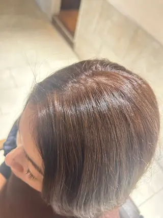 ミディアム おおがくみゆ🦙🍊 ‪‪⭐️池袋のヘアスタイル