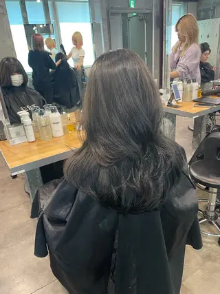 セミロング 艶髪/透明感🪽 DISCO🪽のヘアスタイル