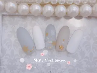ネイル MiKi Nai池袋 長さだし得意のネイルデザイン