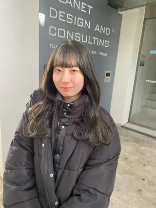 ロング カラー 艶カラー 🤍🫧/makoのヘアスタイル