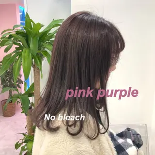 セミロング カラー ヘアアレンジ GO TODAY SHAiRE SALON  原宿verno店所属・完全💗マンツーマン marinのヘアスタイル