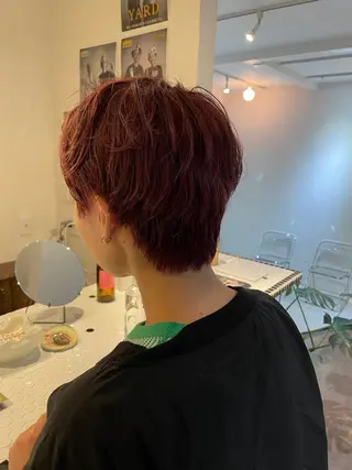 ショート カラー 高橋 愛美のヘアスタイル