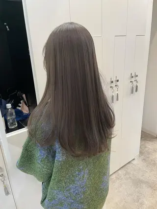 ロング カラー SALOWIN表参道　arist店所属・柔らか透け感カラー 🌿ムロヤリョウスケのヘアスタイル