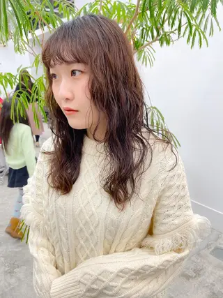 ロング パーマ SALOWIN 名古屋所属・パーマ特化美容師 /丹羽舜太のヘアスタイル