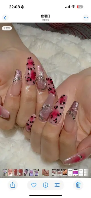 ネイル m kaori𓃟のネイルデザイン