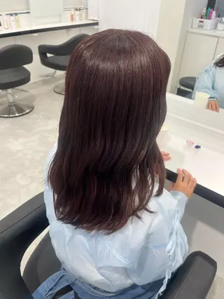 ロング カラー みう/仙台/暖色/ 艶髪/顔周りカット/のヘアスタイル