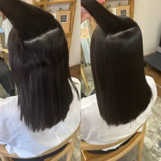 セミロング uru.所属・nanami ♡のヘアスタイル