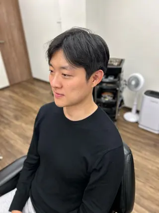 ショート メンズ DAN BRISE BARBER所属・馬上 拓海のヘアスタイル