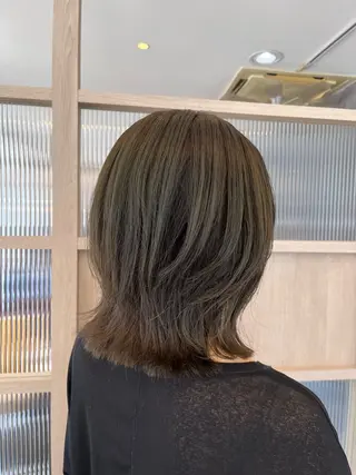 ミディアム 🥀さとう ゆうな🥀のヘアスタイル