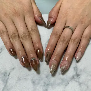 ネイル 🌙🫧CHARME (RUKA)🦋🫧のネイルデザイン