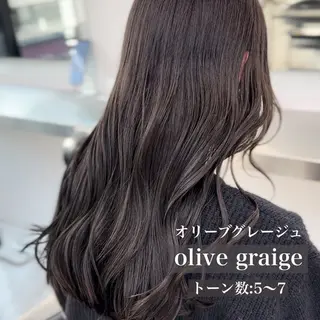 ロング カラー ブリーチなし🤍透明 感カラー🤍しゅうじのヘアスタイル