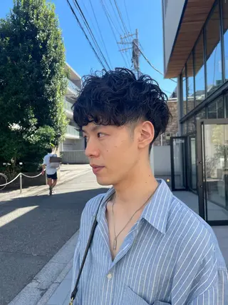 ショート パーマ 表参道【髪質改善】 宮嶋勇太のヘアスタイル