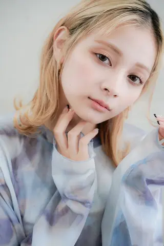 ミディアム 坂田 洋介のヘアスタイル