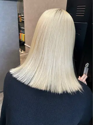 ミディアム カラー miharu‪‪/ ハイトーン/複雑履歴のヘアスタイル