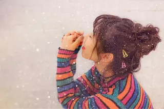 ミディアム セミロング カラー ヘアアレンジ 髪質改善、エクステ 山口卓哉のヘアスタイル