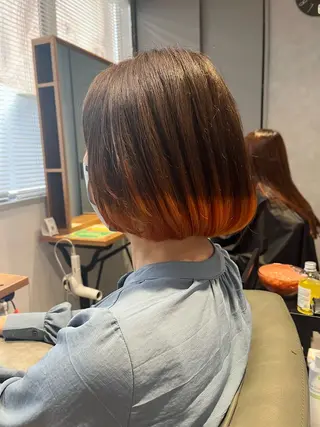 ショート カラー マンツーマン美容師 🫧‪久保友華菜🫧のその他イメージ