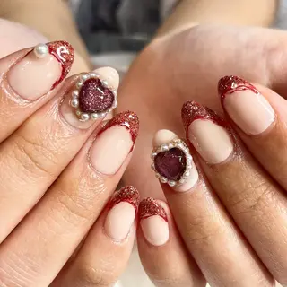 メンズ ネイル Chérinail 爪のお手入れのネイルデザイン