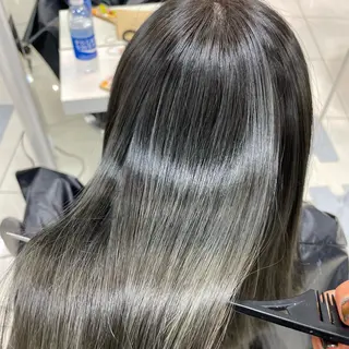 ミディアム カラー 【髪質改善】 kasumi🌷🌷のヘアスタイル