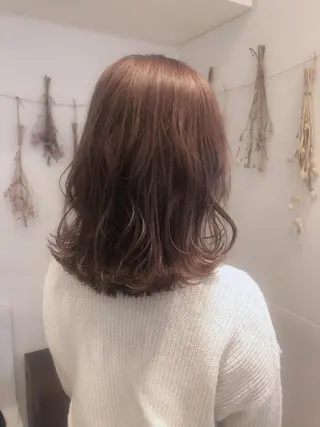 ミディアム カラー はだゆうき @hadadan08のヘアスタイル