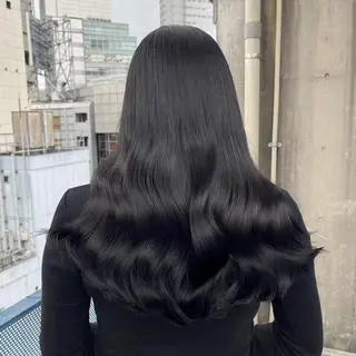 ロング カラー ヘアアレンジ 透明感ラベンダー💗 SHOのヘアスタイル