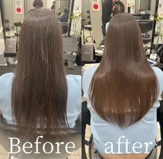 ロング パーマ hair salon Ranun髪質改善のヘアスタイル