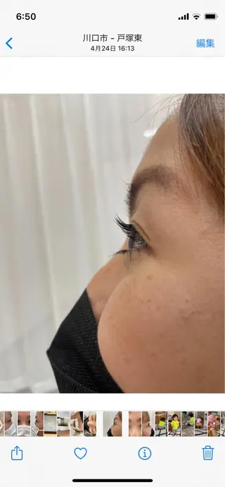 マツエク・マツパ Lian de FLOAT所属・西山 英美佳の眉毛・アイブロウイメージ