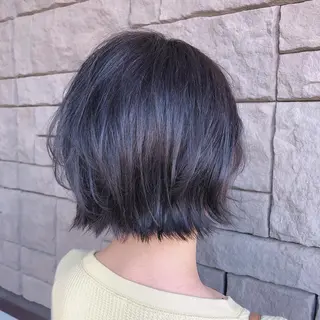 ショート カラー 店長/mao/ 前髪/顔周りカットのヘアスタイル